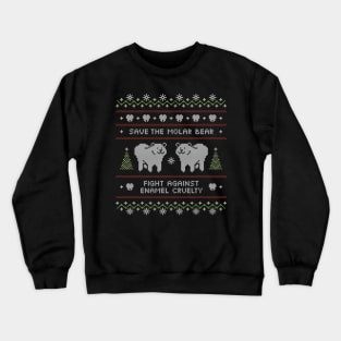 Ugly Christmas Sweater Molar Bear Dental T-Shirt Crewneck Sweatshirt